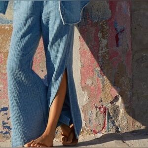 Aerie Pool to Party High Waisted Pants with Slits.